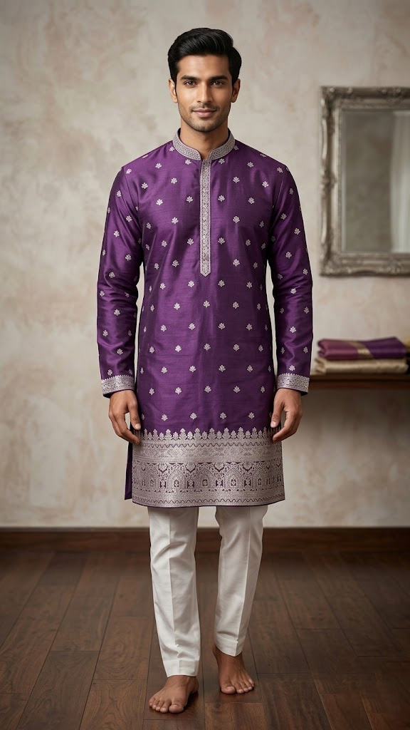 Embroidered kurta set Mumbai – Sundesha Annex